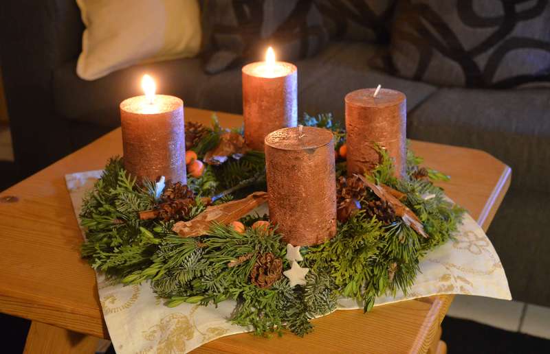 Adventskranz 2018